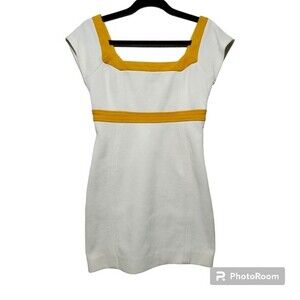 Diane Von Furstenberg Color Block Sheath Dress